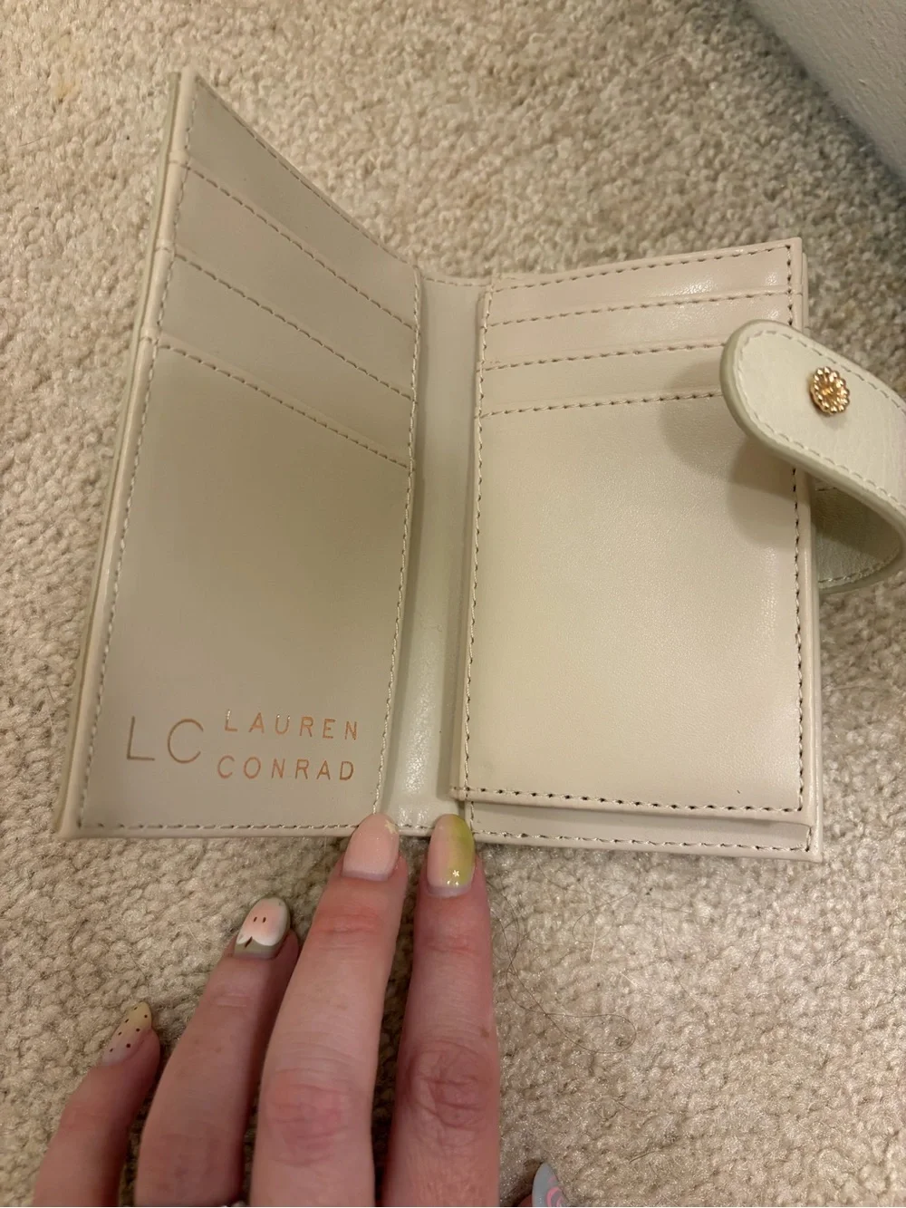 LC Lauren Conrad Adelyn Card Case Bifold Wallet